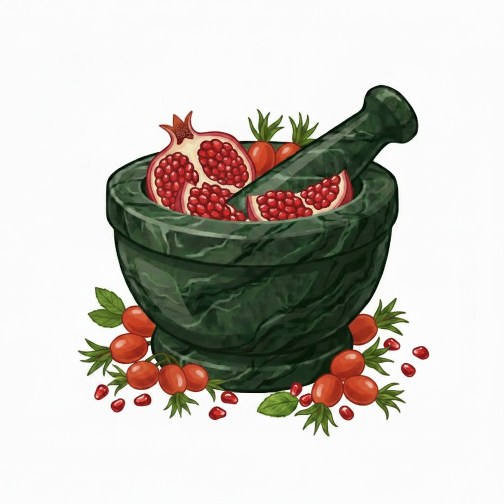 Pomegranate & Rosehip Lip Healer 12g